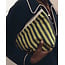 THE GREAT THE STRIPE POUCH CITRON MINI PREP STRIPE