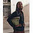 THE GREAT THE STRIPE POUCH CITRON MINI PREP STRIPE