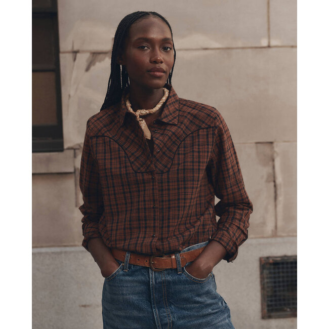 THE GREAT THE CREEK SHIRT IN WOODCREST PLAID
