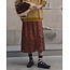 THE GREAT THE CANARY SKIRT IN GUILDED POPPY