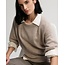 MARGARET O'LEARY MENDOCINO PULLOVER IN HICKORY/SNOWDRIFT