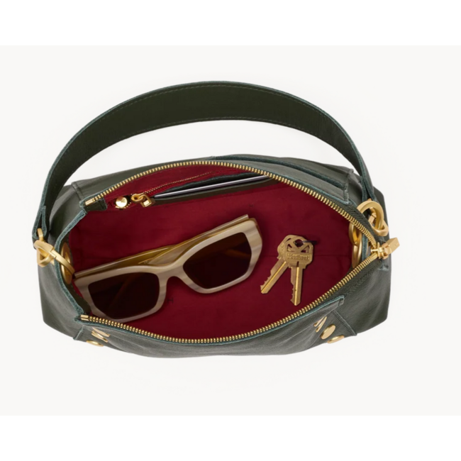 HAMMITT BRYANT MED TWIN CREST PEBBLE/BRUSHED GOLD