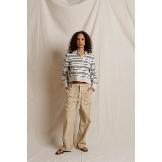 PERFECT WHITE TEE XIMENA STRIPED SWEATER