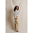 PERFECT WHITE TEE XIMENA STRIPED SWEATER