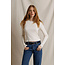 PERFECT WHITE TEE IVANNA L/S RIB
