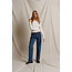 PERFECT WHITE TEE IVANNA L/S RIB