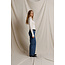 PERFECT WHITE TEE IVANNA L/S RIB