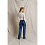 PERFECT WHITE TEE IVANNA L/S RIB