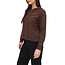 BELLA DAHL POINTELLE FAIRISLE KNIT HOODIE