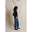 PERFECT WHITE TEE LISA L/S STRIPE TEE