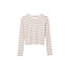 PERFECT WHITE TEE LISA L/S STRIPE TEE