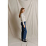 PERFECT WHITE TEE LISA L/S STRIPE TEE