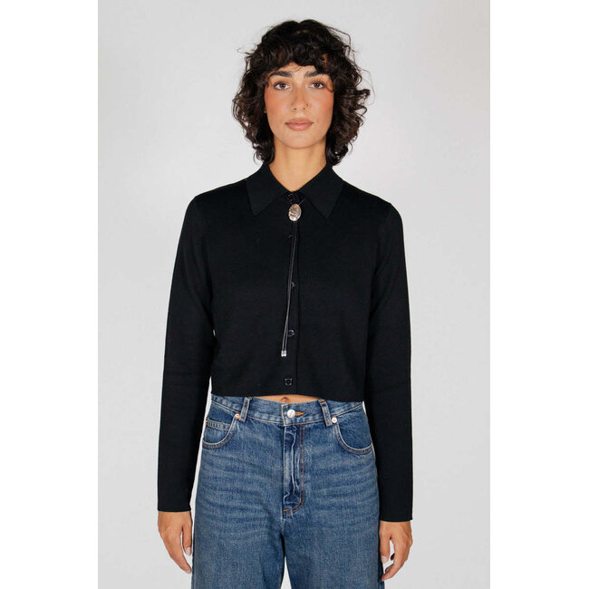 SAINT ART PHOEBE DOUBLE-KNIT SWEATER