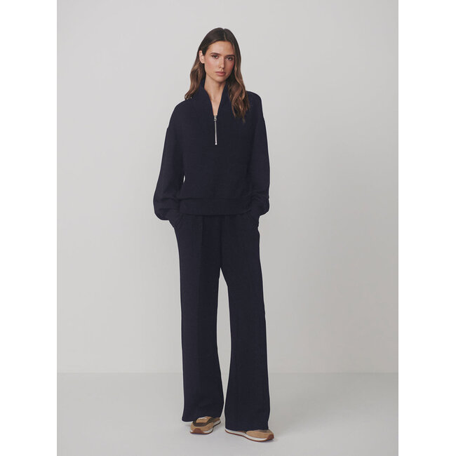 VARLEY NAVY WIDE LEG PANT 30"