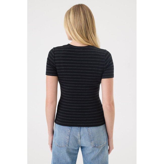 GOLDIE SHADOW STRIPE S/S TEE