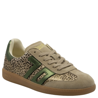 BACK 70 POIS SNEAKER IN GOLD FOREST