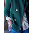 FRANK & EILEEN MINI BELFAST PEACOAT IN PINE