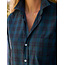 FRANK & EILEEN BARRY TAILORED BUTTON UP IN GREEN PLAID