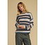 VELVET MAE07 L/S STRIPE SWEATER