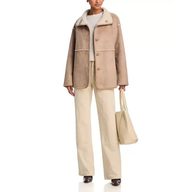 VELVET SHONA07 REVERSIBLE SHERPA JACKET