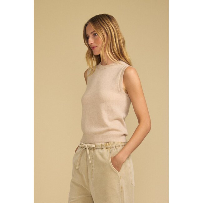 VELVET IVANA07 SLEEVELESS CREW NECK SWEATER