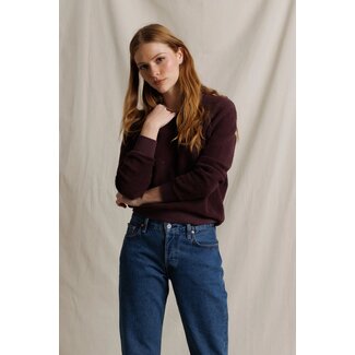 PERFECT WHITE TEE ZIGGY INSIDE OUT FLEECE SWEATSHIRT