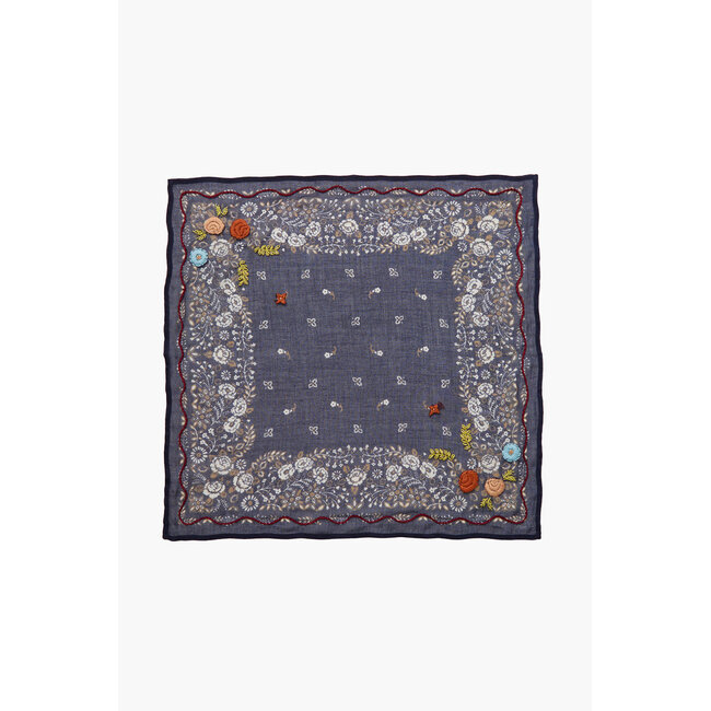 CHAN LUU EMBROIDERED BANDANA