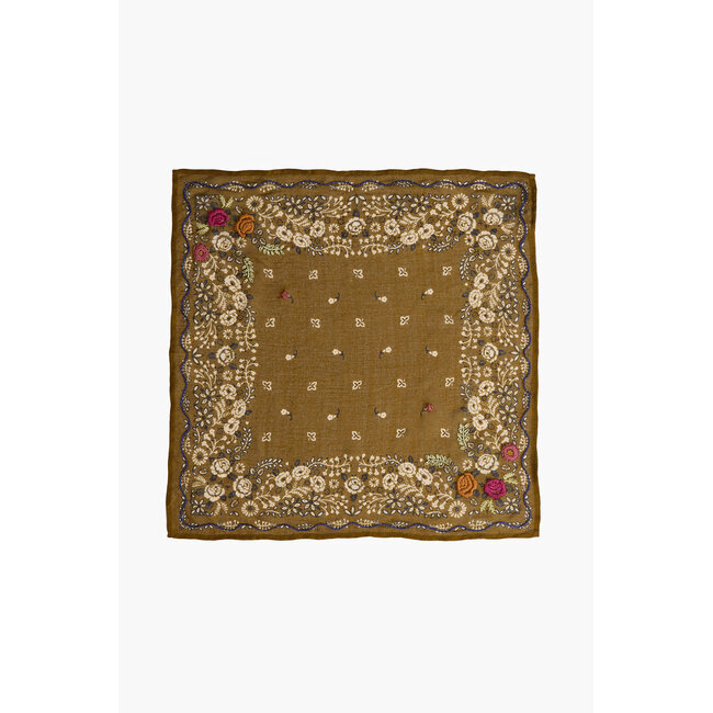 CHAN LUU EMBROIDERED BANDANA