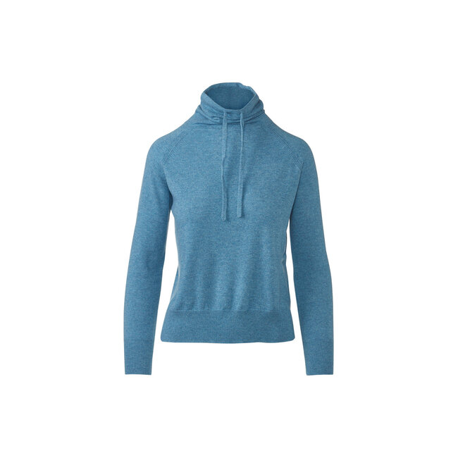 KINROSS LOCH DRAWSTRING MOCK PULLOVER