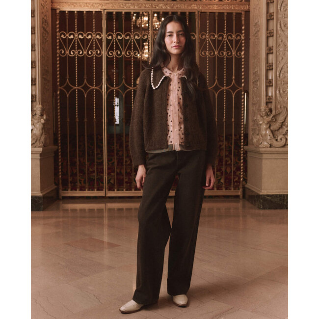 THE GREAT THE CROCHET COLLAR CARDIGAN