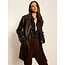 SANCTUARY VEGAN LEATHER CITY COAT