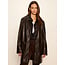 SANCTUARY VEGAN LEATHER CITY COAT