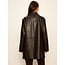 SANCTUARY VEGAN LEATHER CITY COAT