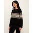 SANCTUARY ARGYLE CREW PULLOVER