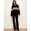 SANCTUARY ARGYLE CREW PULLOVER