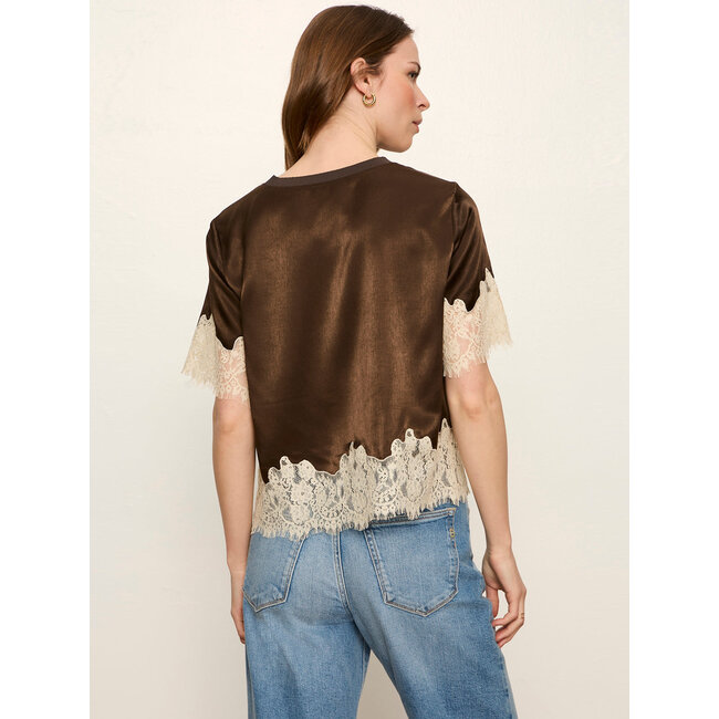 SANCTUARY ONE OF A KIND LACE TOP