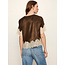 SANCTUARY ONE OF A KIND LACE TOP