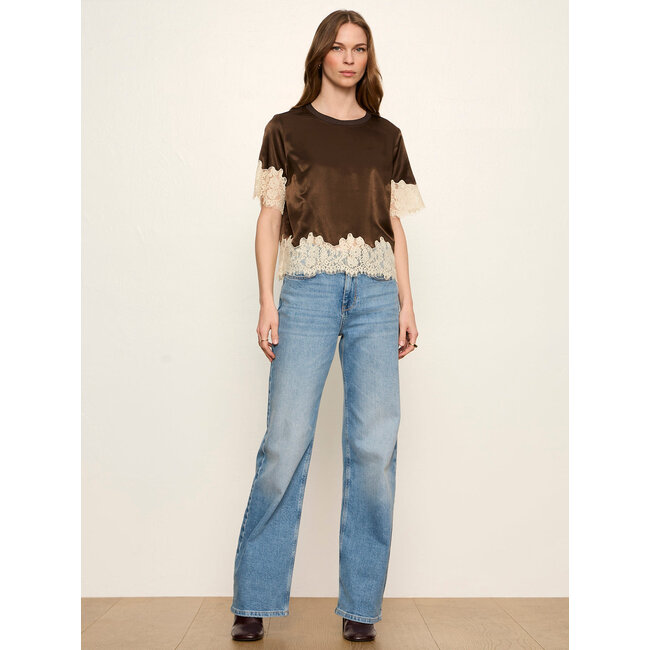 SANCTUARY ONE OF A KIND LACE TOP
