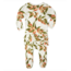 MILKBARN RUFFLE ZIPPER FOOTED ROMPER