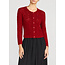 CHENILLE CARDI IN LIPSTICK