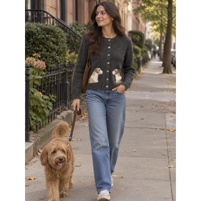 AUTUMN CASHMERE DOG CARDIGAN