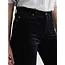 AG VELVET MARI STRAIGHT LEG SUPER BLACK
