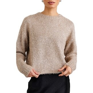 BELLA DAHL SHIMMER  SLOUCHY SWEATER