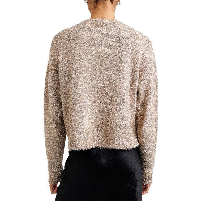 BELLA DAHL SHIMMER  SLOUCHY SWEATER