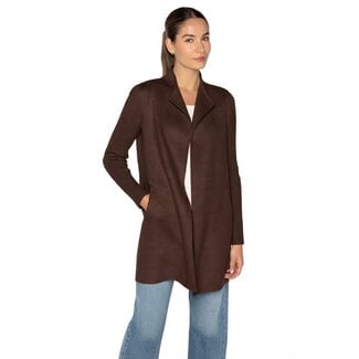KINROSS CHOCOLATE RIB SLEEVE COAT