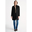 KINROSS BUTTON MOCK COAT BLACK