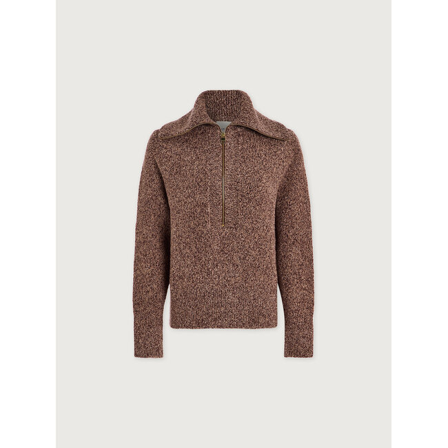 VARLEY SHERIDA HALF-ZIP KNIT SWEATER