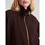 VARLEY TYDE ZIP THROUGH SWEAT COFFEE BEAN