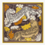 INOUITOOSH SQUARE PANTEO SCARF GOLDEN BROWN