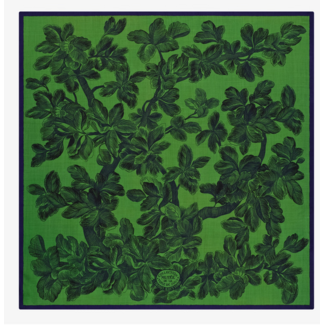 INOUITOOSH SQUARE ARBORIS SCARF GREEN